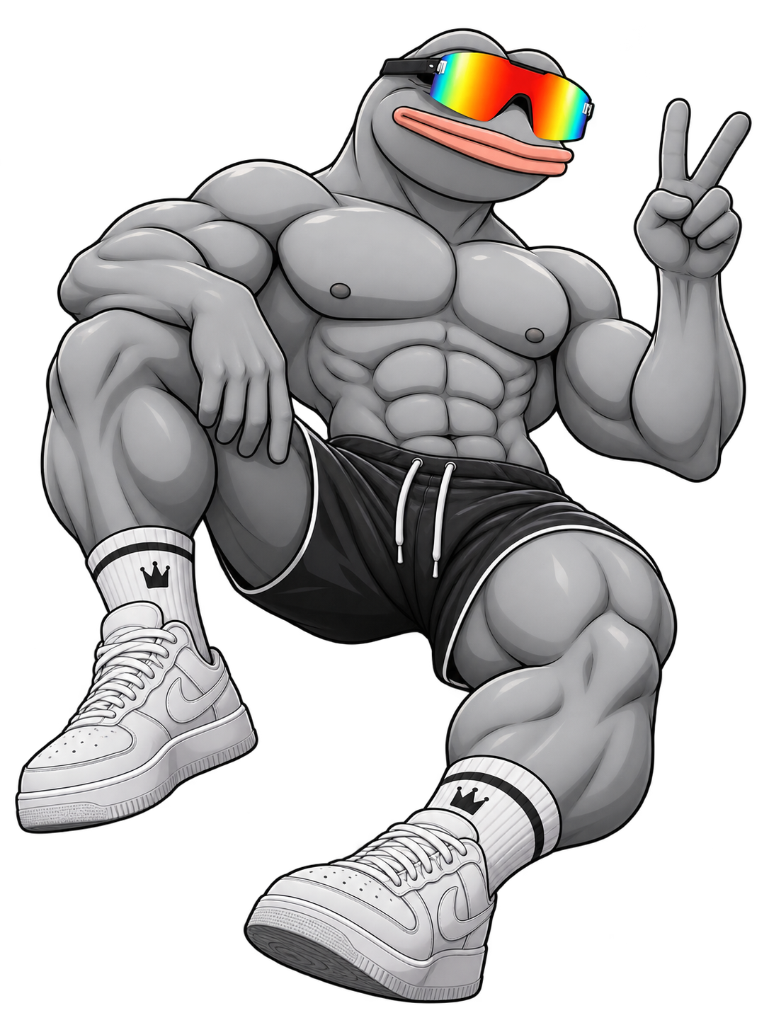 GIGAFROG lounge pose